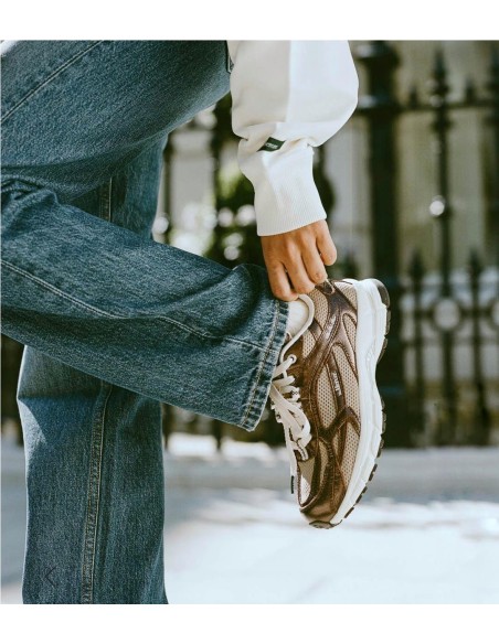 Zapatilla Re-Run Crakes Brown de Mercer