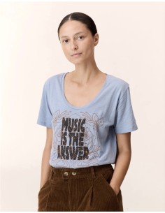 camiseta Azul de Leon&Harper 2