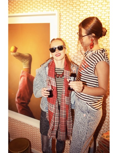 Camiseta de Rayas de Sisters Department