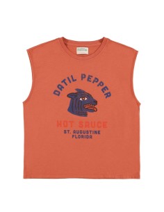 Camiseta naranja Sisters Department