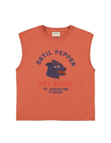 Camiseta naranja Sisters Department