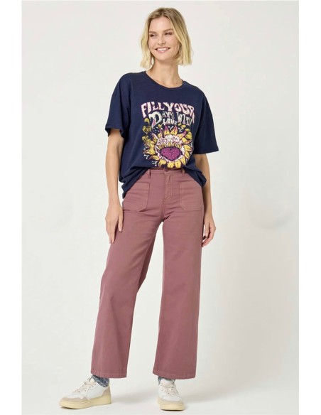 Camiseta Azul de Five