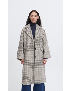 Abrigo de Cuadros Mmalu de Ichi