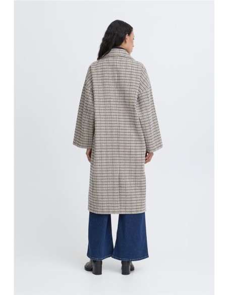 Abrigo de Cuadros Mmalu de Ichi