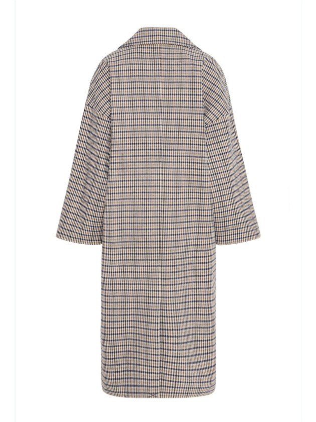 Abrigo de Cuadros Mmalu de Ichi