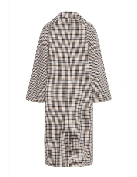 Abrigo de Cuadros Mmalu de Ichi