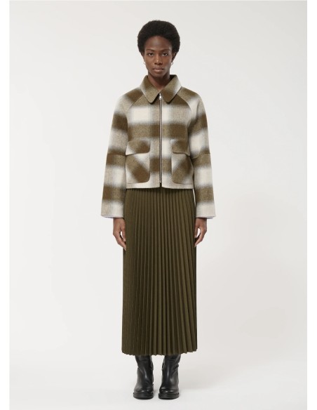 Cazadora de Lana de Cuadros de Humility