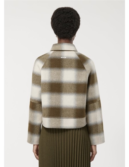 Cazadora de Lana de Cuadros de Humility