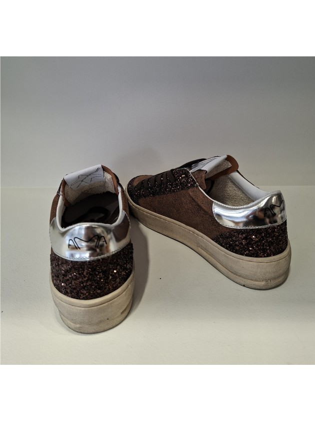 Zapatilla Piel Marrón Slam de Ama Brand