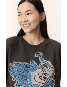 Sudadera Gris Dragón de Leon&Harper 2