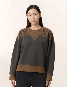 Sudadera Gris Siena de Leon&Harper