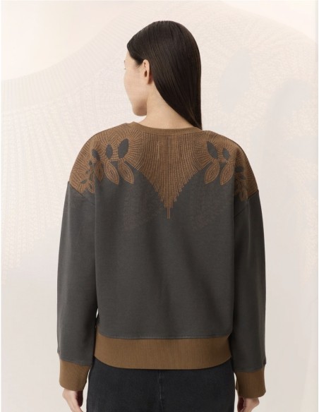 Sudadera Gris Siena de Leon&Harper