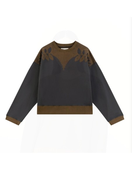 Sudadera Gris Siena de Leon&Harper