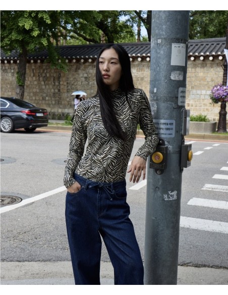 Caimiseta Animal Print IHLAVA de Ichi