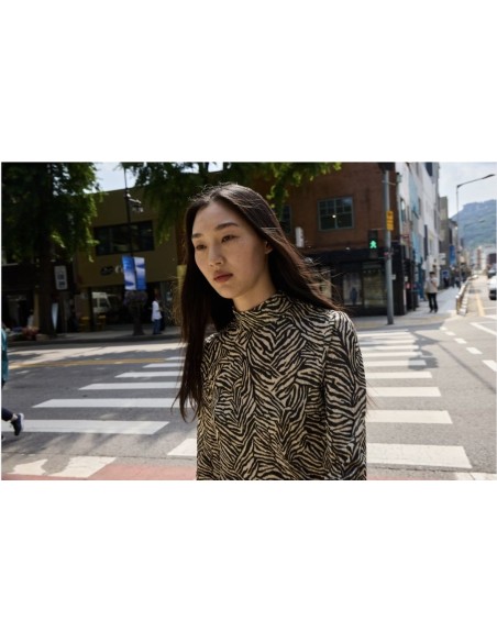 Caimiseta Animal Print IHLAVA de Ichi