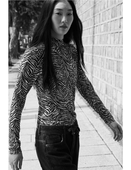 Caimiseta Animal Print IHLAVA de Ichi