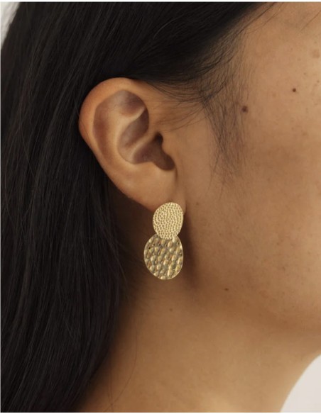 Pendiente 2 Piezas Oro de Srta Bolitas