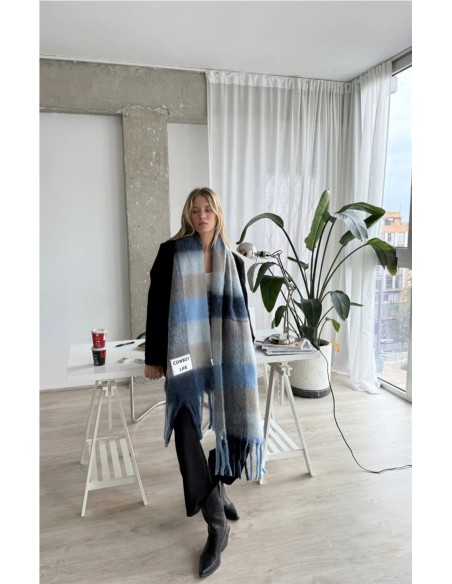 Bufanda cuadros Cowboy Life de Verd to Do.