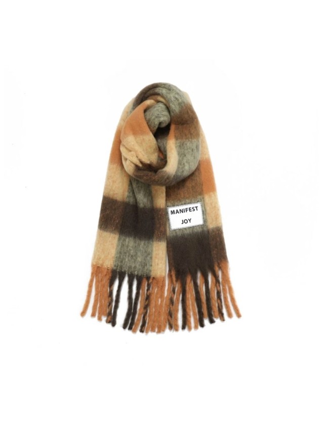 Bufanda Cuadros Manifest Joy de Verb to Do